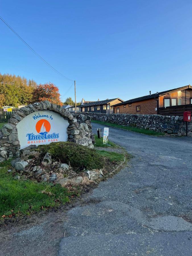 Caravan Rabbit House No 81 At Three Lochs Holiday Park Newton Stewart Bagian luar foto