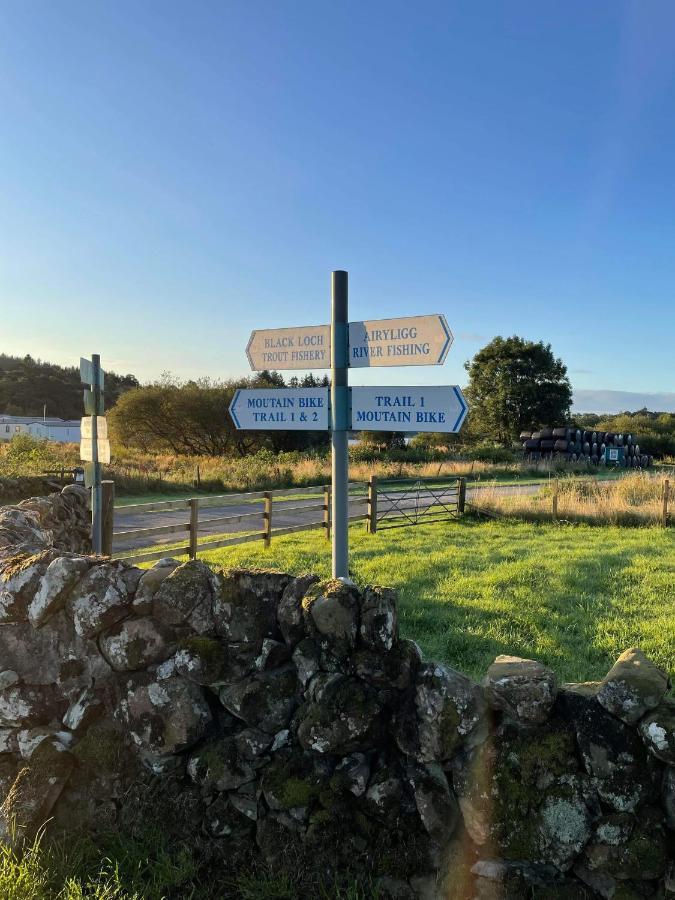 Caravan Rabbit House No 81 At Three Lochs Holiday Park Newton Stewart Bagian luar foto