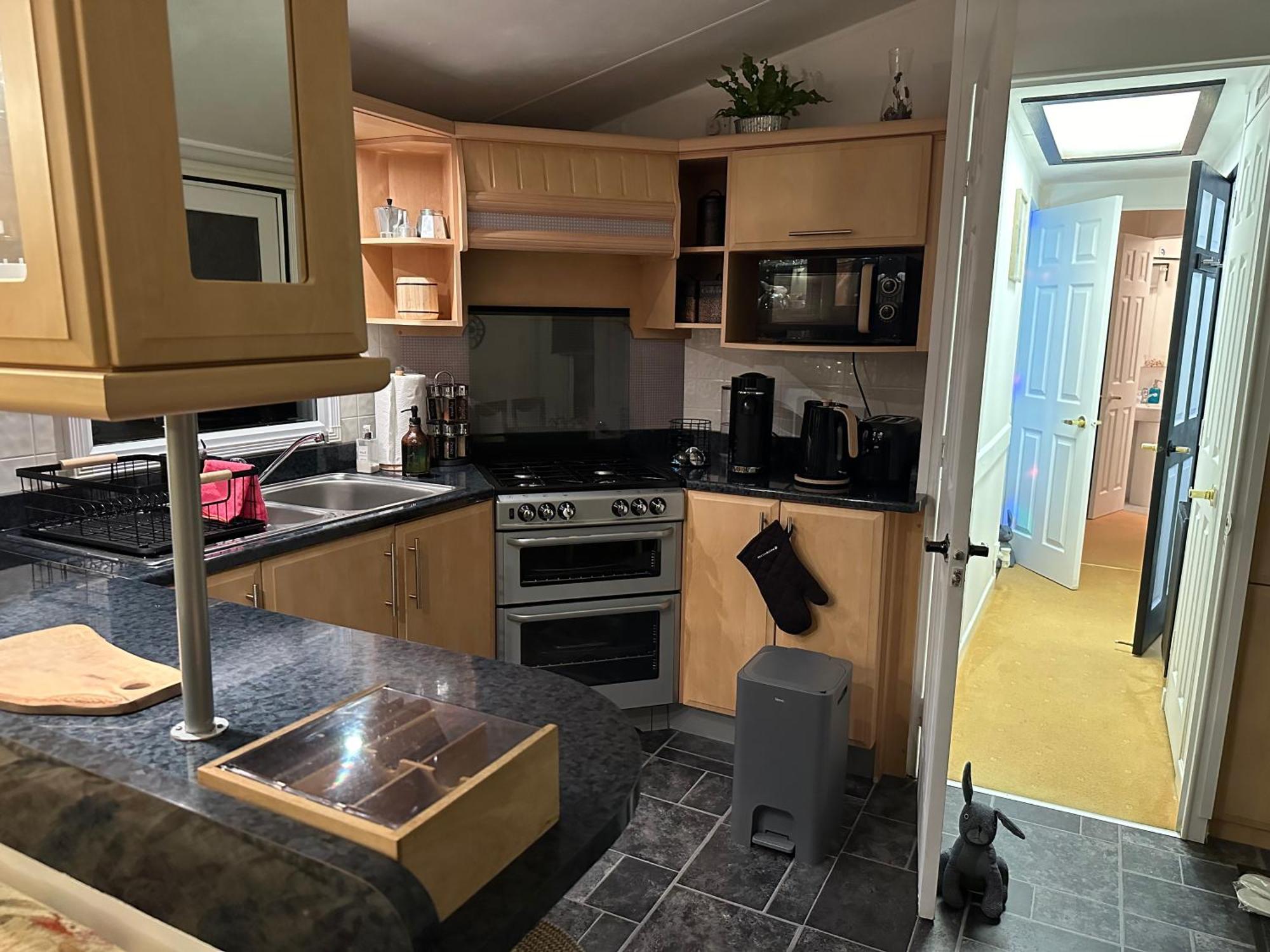 Caravan Rabbit House No 81 At Three Lochs Holiday Park Newton Stewart Bagian luar foto
