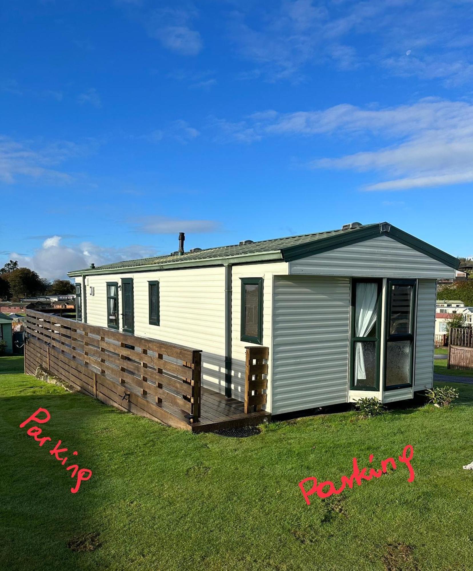 Caravan Rabbit House No 81 At Three Lochs Holiday Park Newton Stewart Bagian luar foto